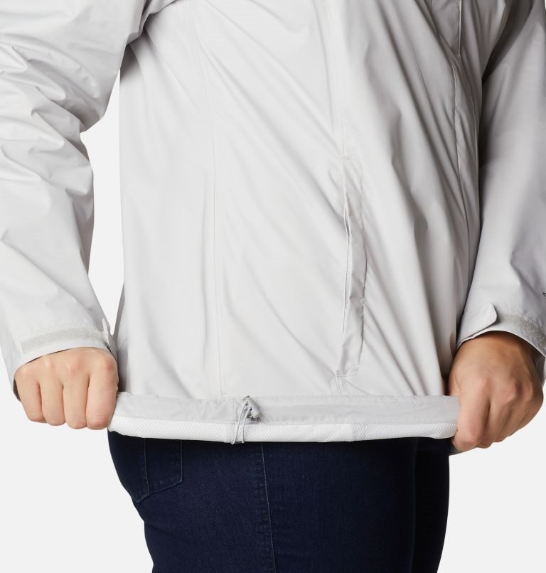 Women's Columbia Arcadia II Jackets White | Plus Size CA-W8A54